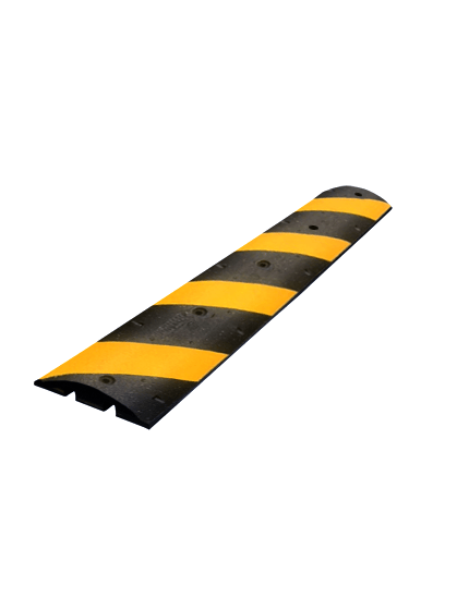 6\u0027 Clearline Standard Duty Rubber Speed Bump w/ No Hardware