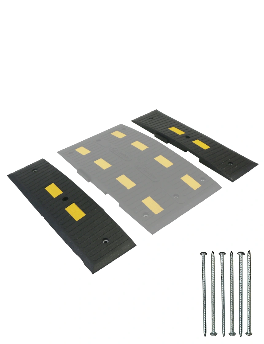 Clearline, Speed HUMP Section with Six (6) 14\" Galvanized Rebar Spikes