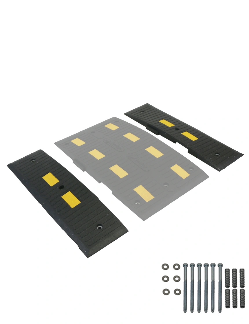 Clearline, Speed Hump Section w/ Six (6) 5\" Lag Bolts \u0026 Anchors