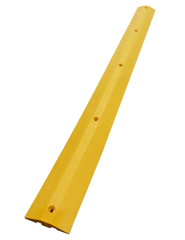 10\u0027 Yellow \u0027Economy\u0027 Recycled Plastic Speed Bump w/ No Mounting Hardware