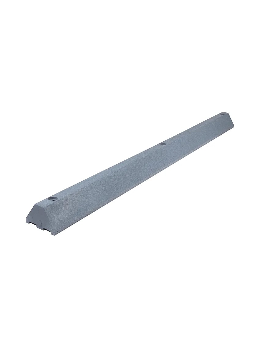 Industrial Plastic Parking Blocks - Gray