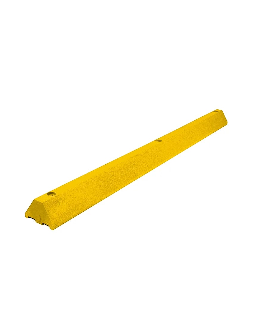 Industrial Plastic Parking Blocks - Yellow