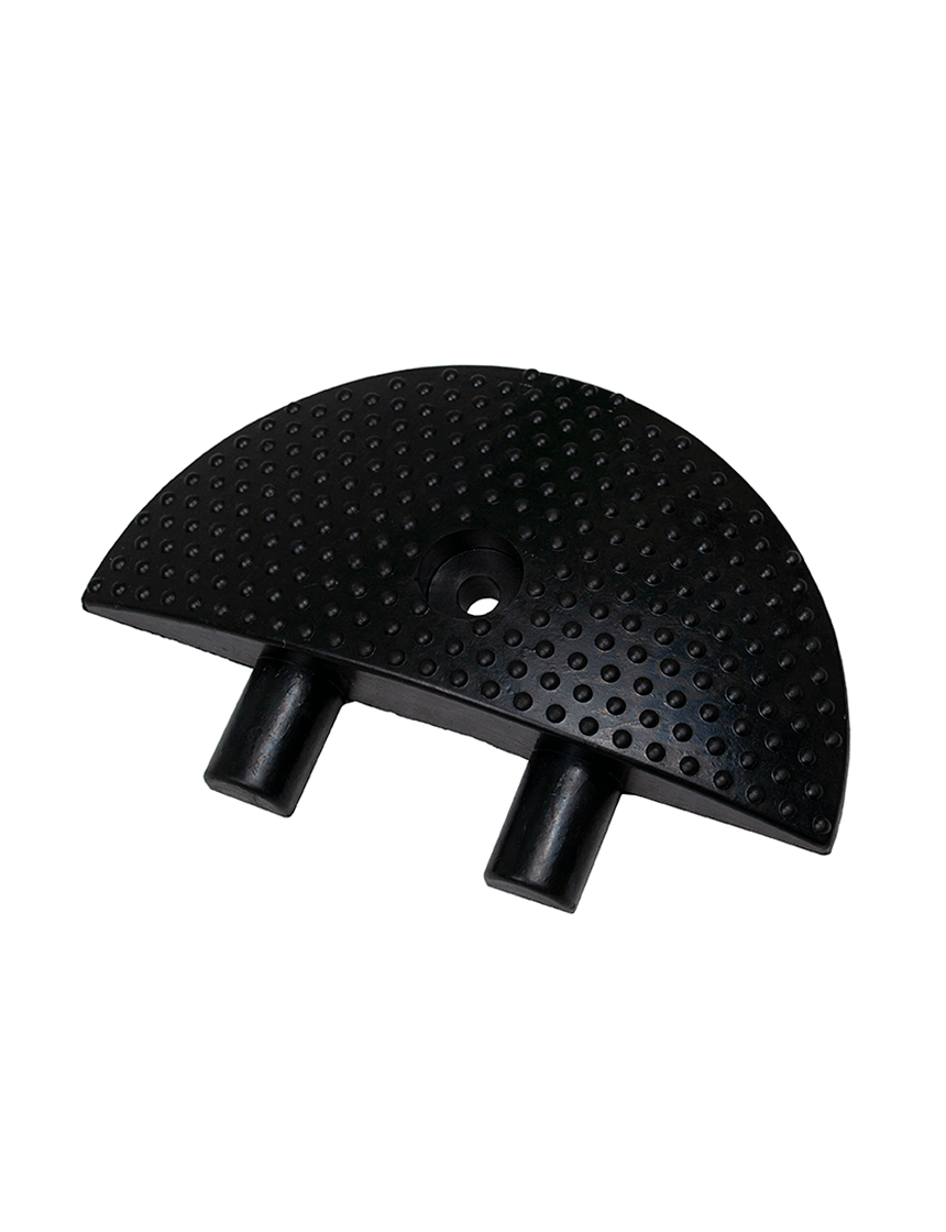 End Cap - Economy Rubber Speed Bumps