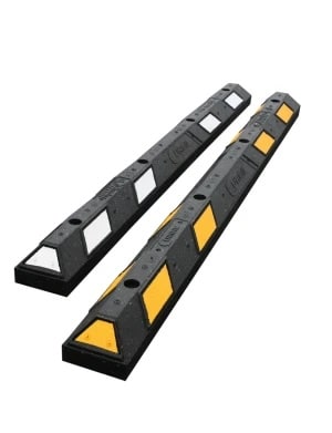 6’ Clearline® Rubber Parking Blocks (with hardware)