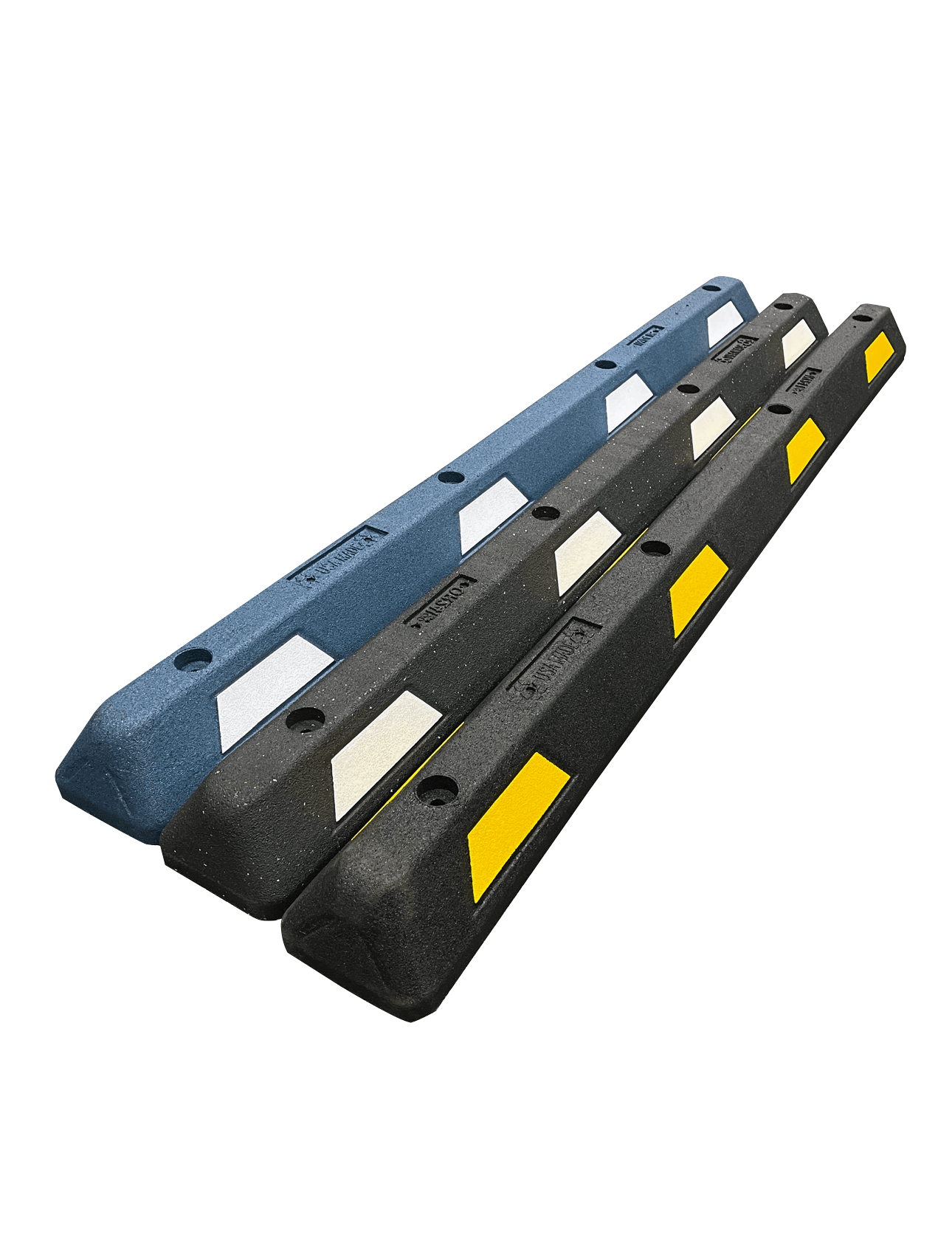 6' Rubber Parking Block by Plasticade