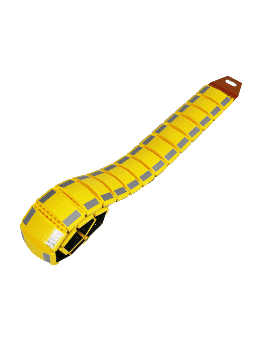 9 1/2' Portable Yellow Speed Bump