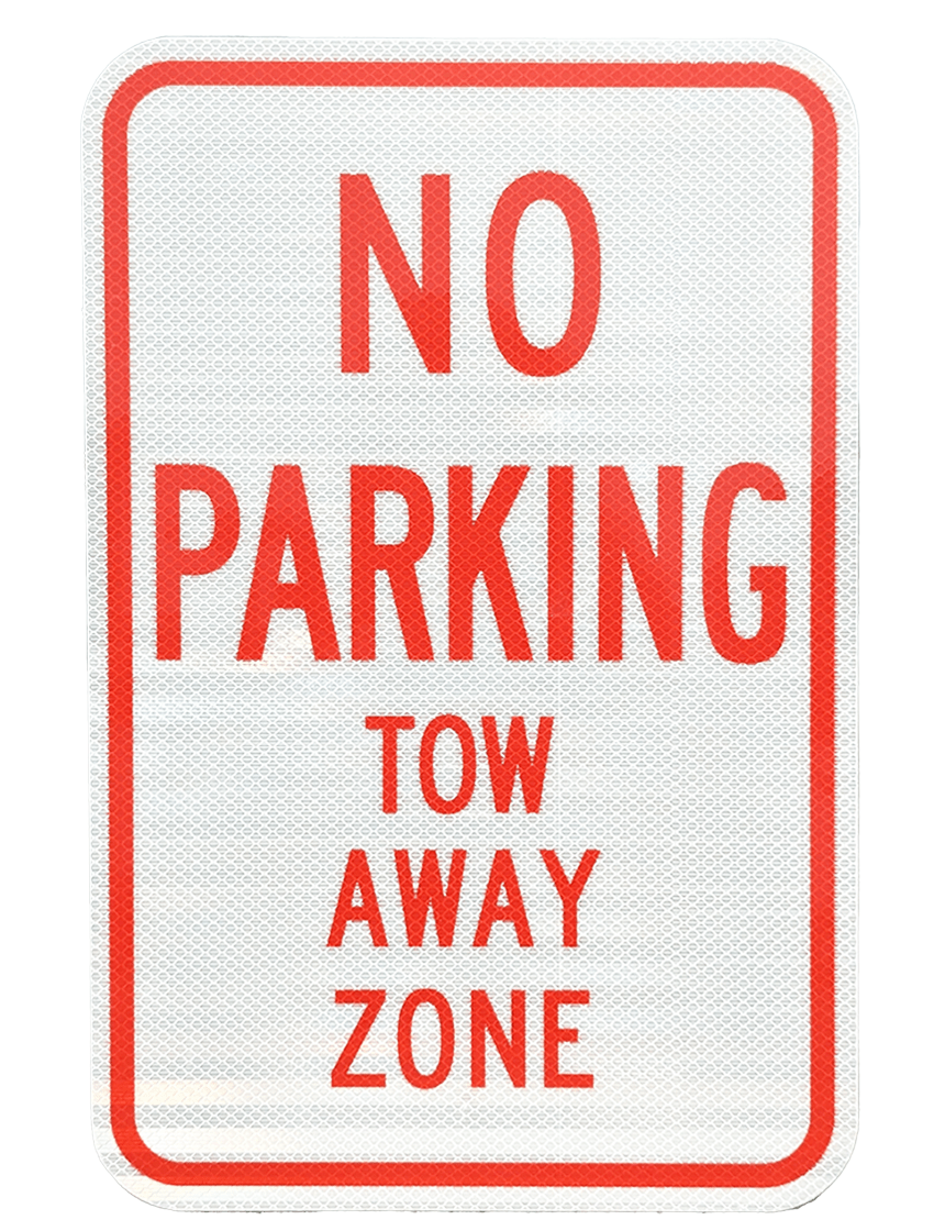 No Parking Tow Away Zone