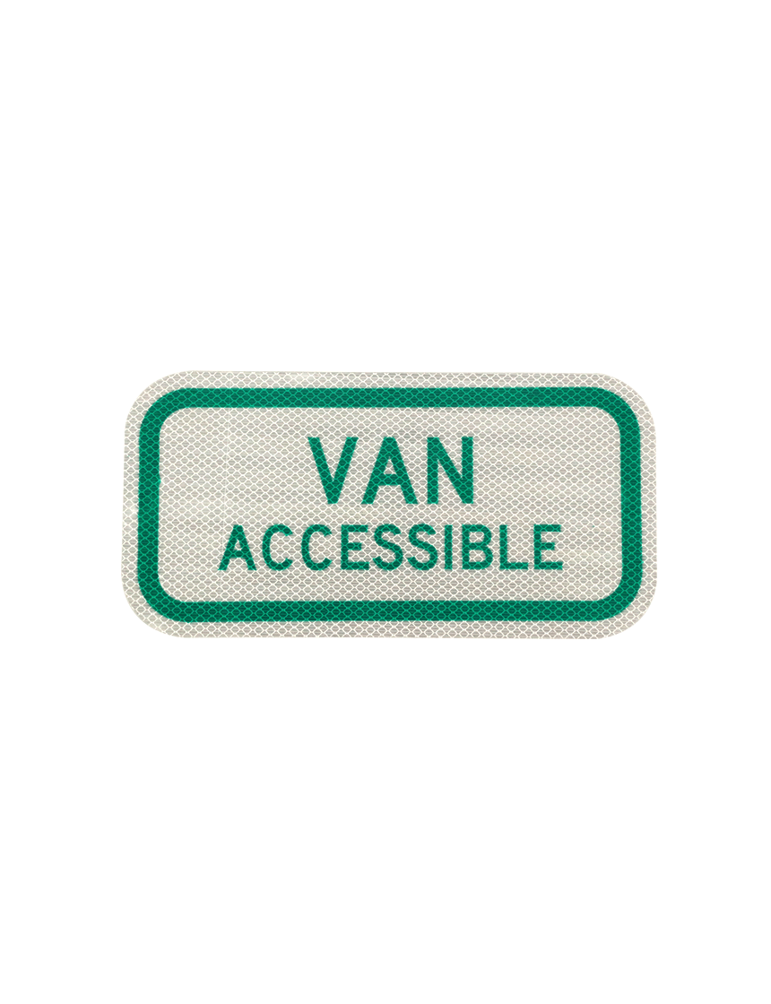 Van Accessible Sign (R7-8a)